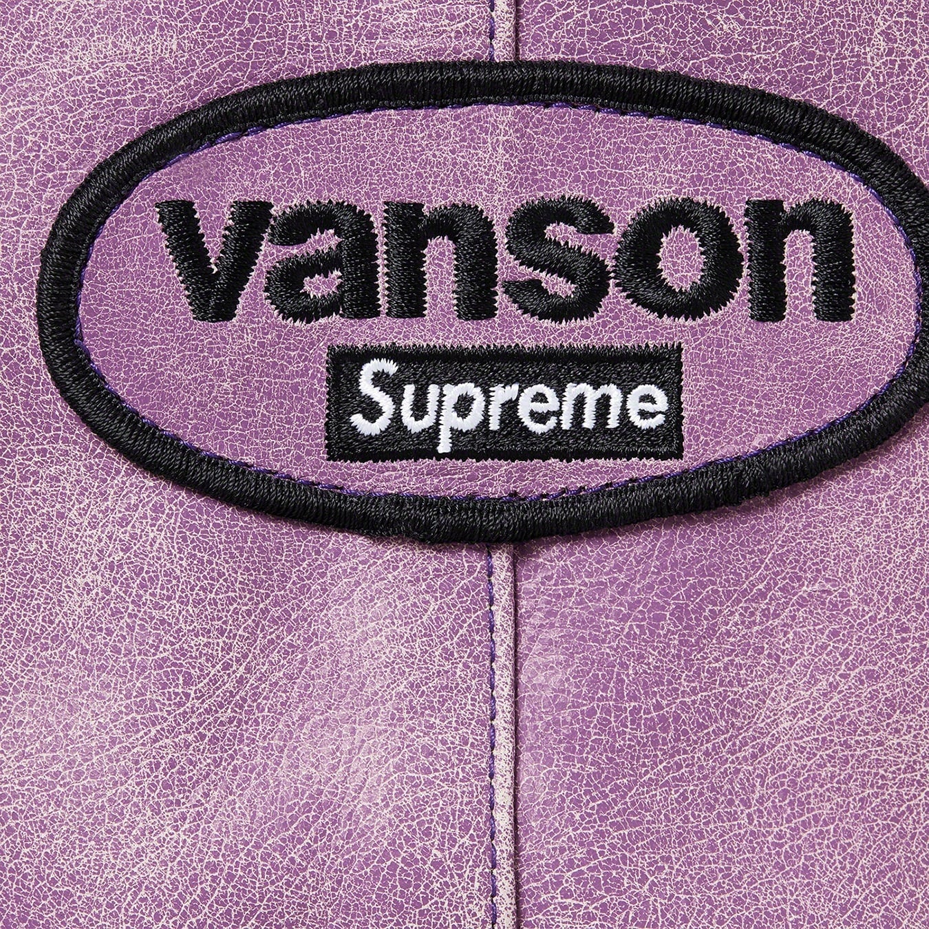 Supreme®/Vanson Leathers® Worn Leather Jacket view 4